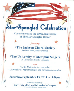 Star-Spangled Celebration 2014 Program